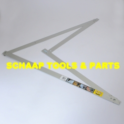 Bouwhaak opvouwbaar voor uitzetten van hoeken 90Â° en 45Â° | 1-45-013